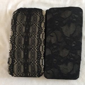 Fishnet Black Stockings 2 Pairs Size M